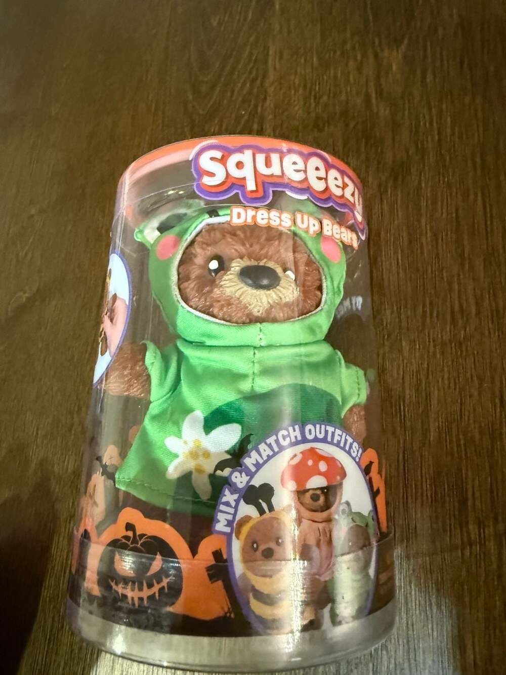 Squeeezy Dress Up Bear Frog